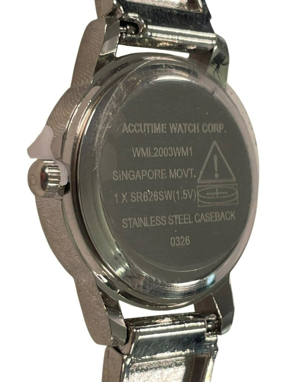 Time And Tru Women's Silver-Tone Turquoise Watch Stretch Band O/S BOXED NEW - Picture 4 of 6